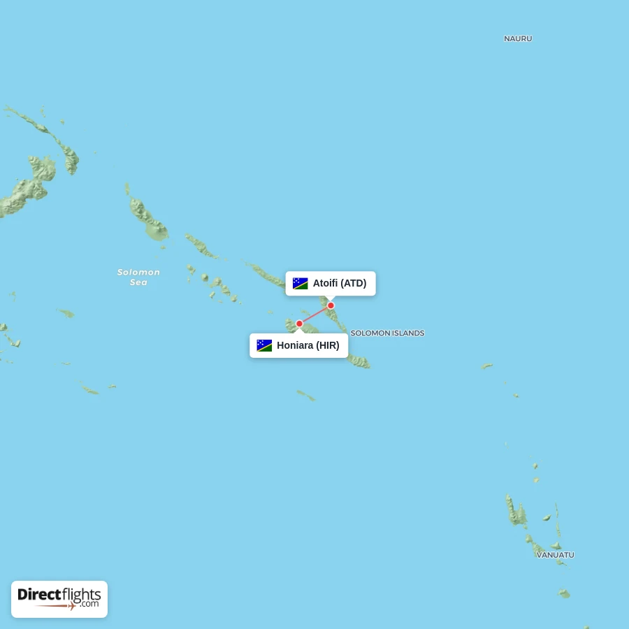 ATD - HIR route map