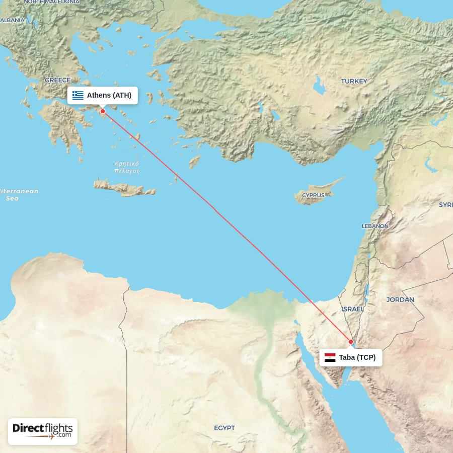 ATH - TCP route map