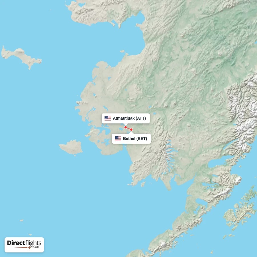 ATT - BET route map