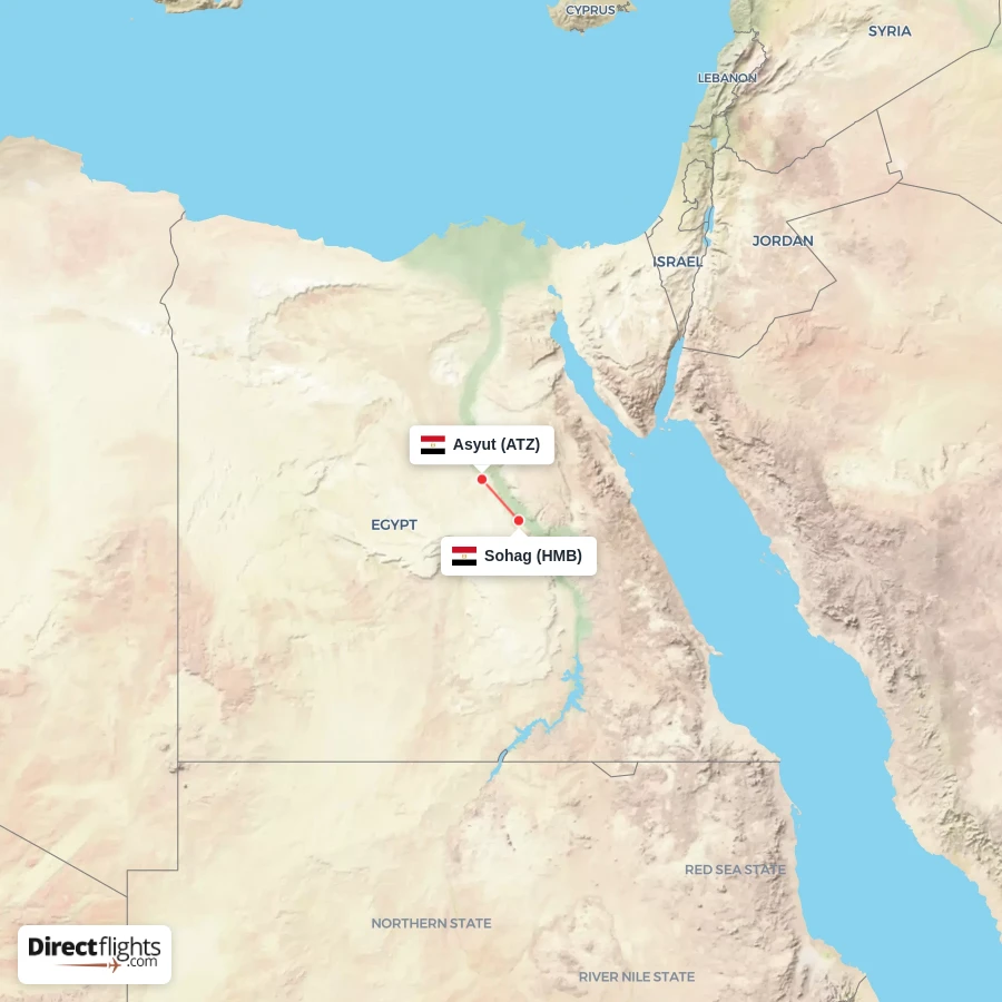 ATZ - HMB route map