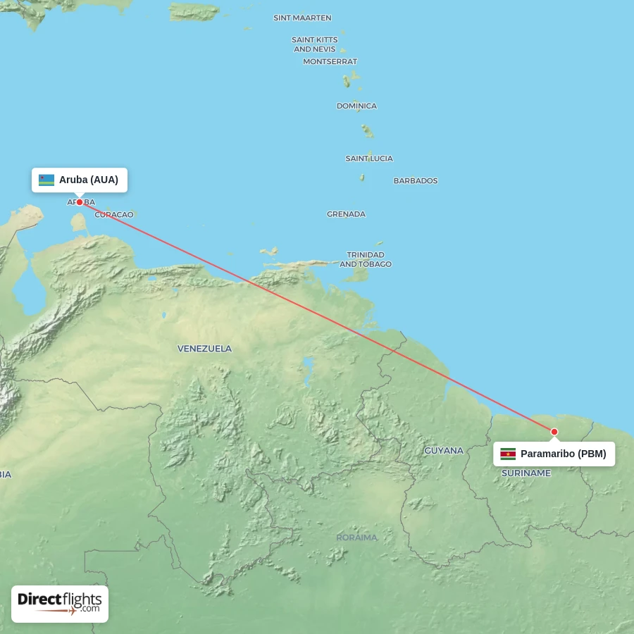 AUA - PBM route map