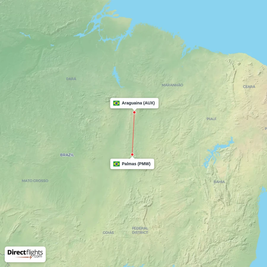 AUX - PMW route map