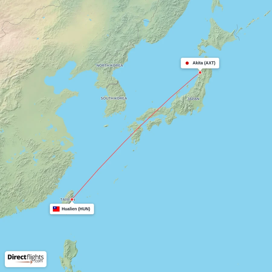 AXT - HUN route map