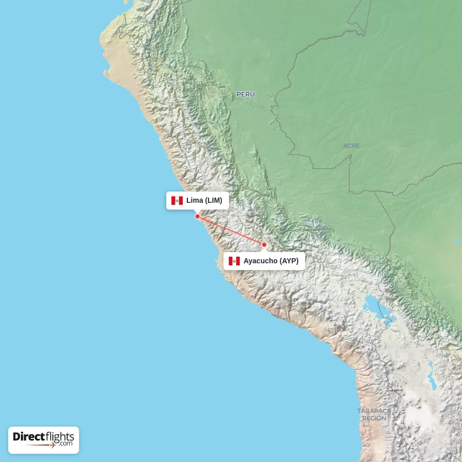 AYP - LIM route map