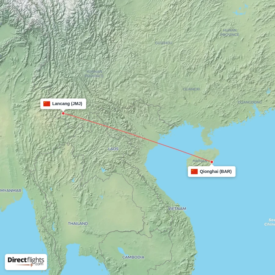 BAR - JMJ route map