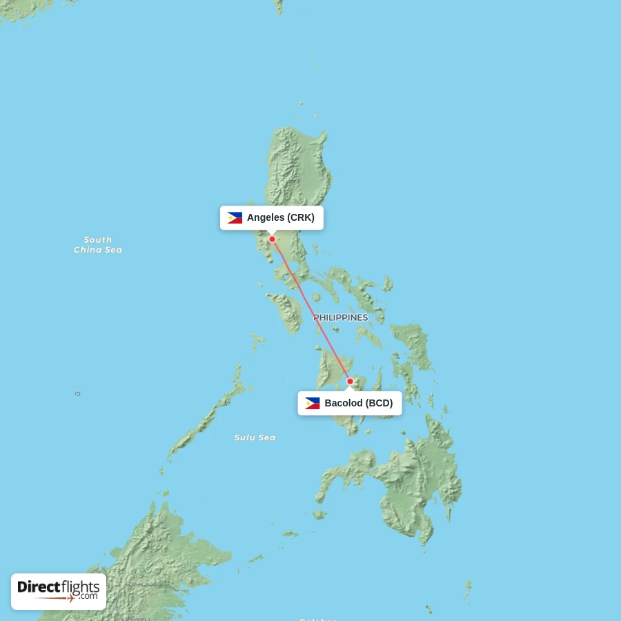 BCD - CRK route map