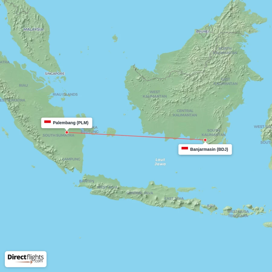 BDJ - PLM route map