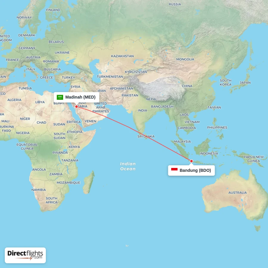 BDO - MED route map