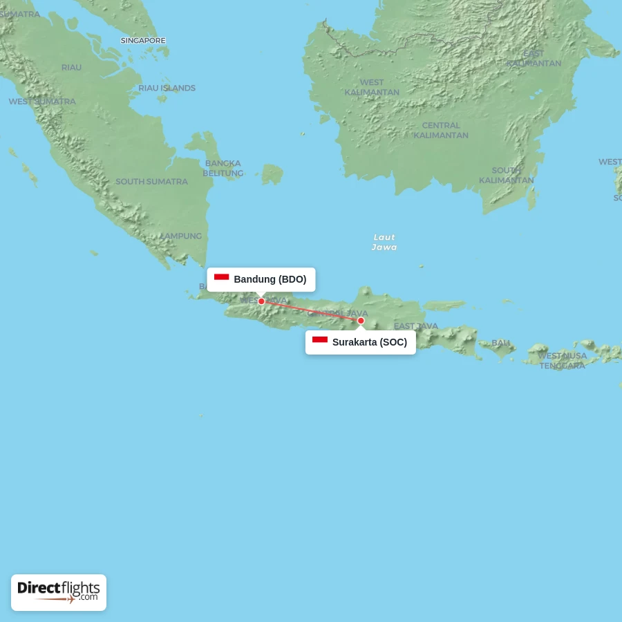 BDO - SOC route map