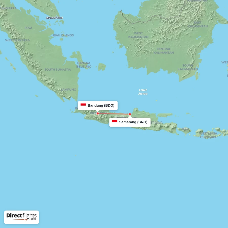BDO - SRG route map