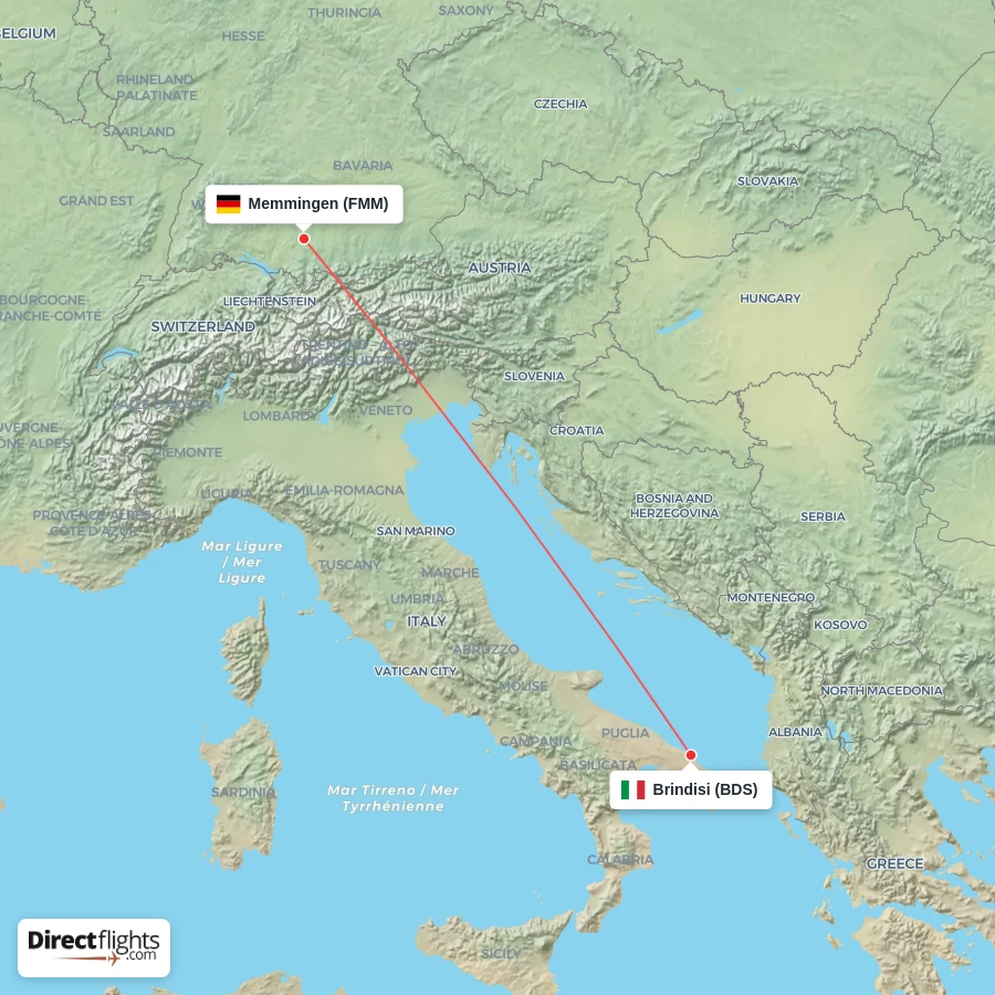BDS - FMM route map