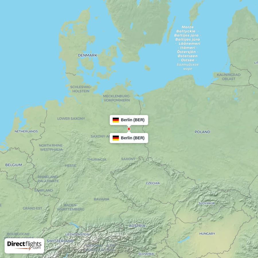 BER - BER route map
