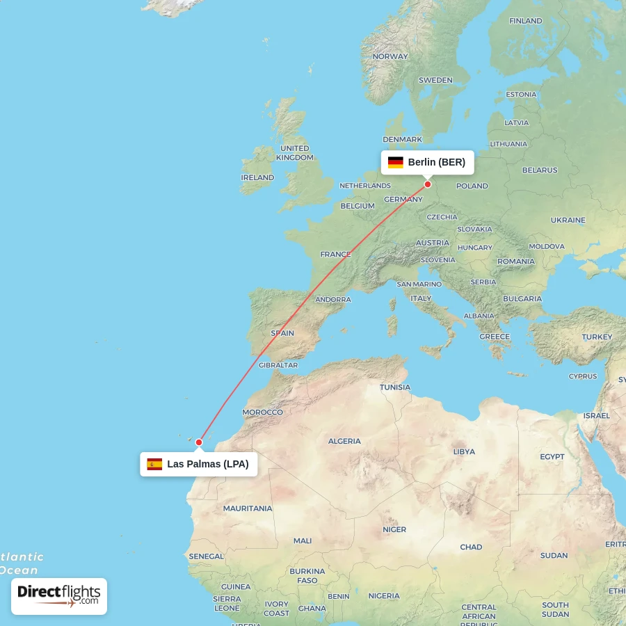 BER - LPA route map