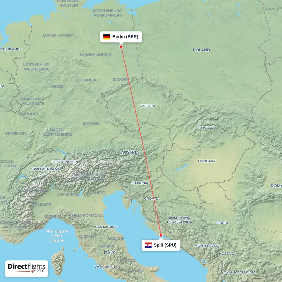 BER - SPU route map