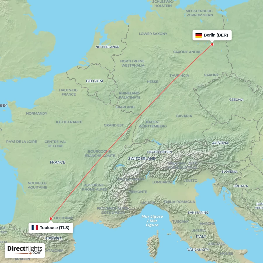 BER - TLS route map