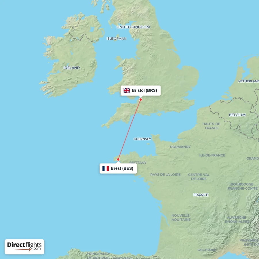 BES - BRS route map