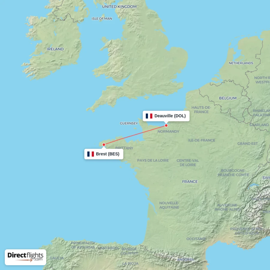 BES - DOL route map