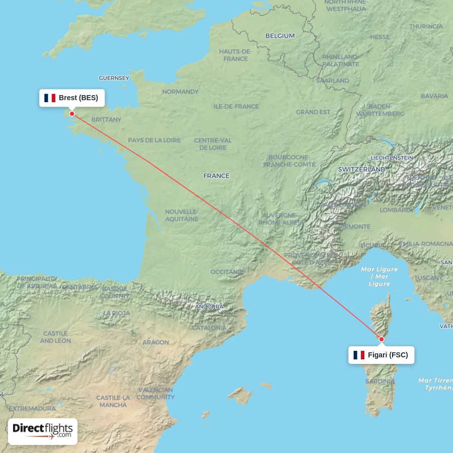 BES - FSC route map