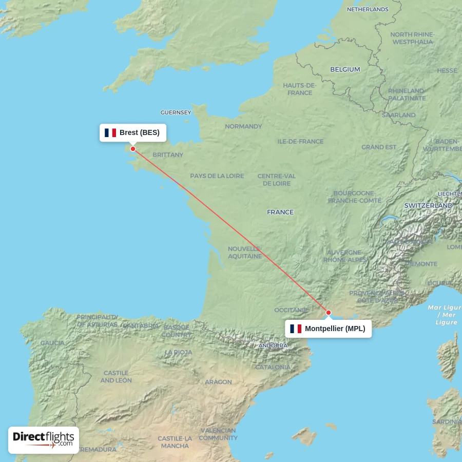 BES - MPL route map