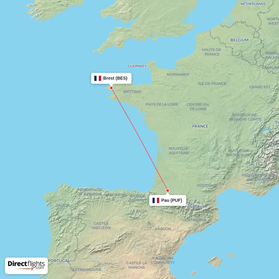 BES - PUF route map