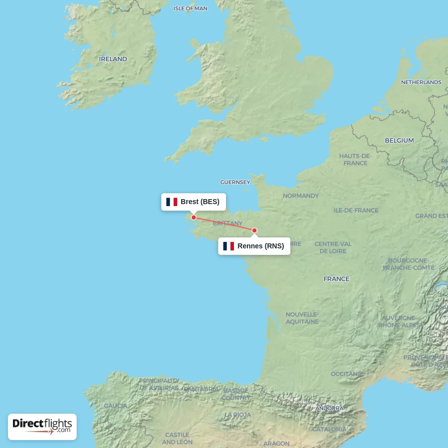 BES - RNS route map