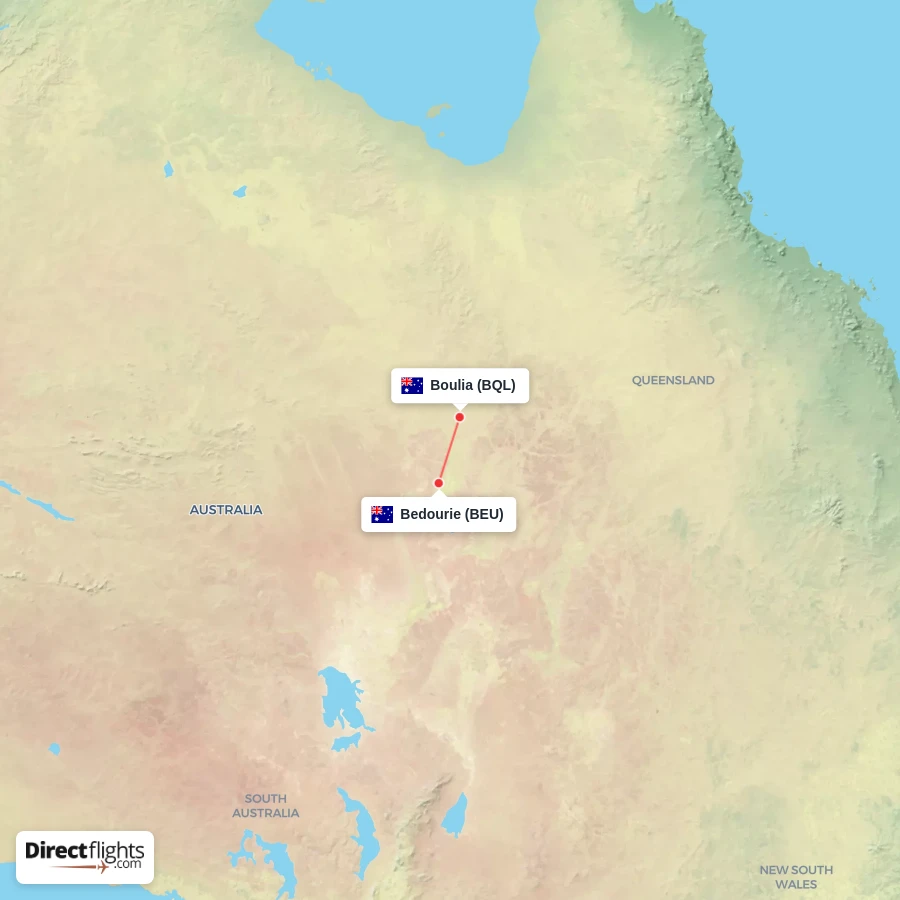 BEU - BQL route map