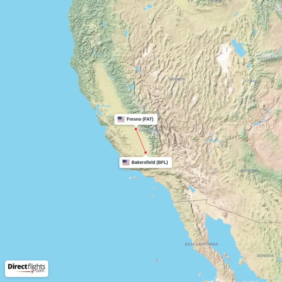 BFL - FAT route map