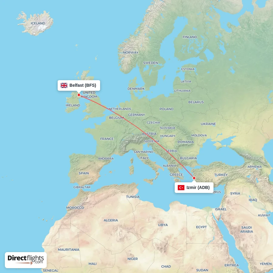 BFS - ADB route map