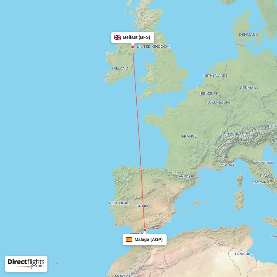 BFS - AGP route map