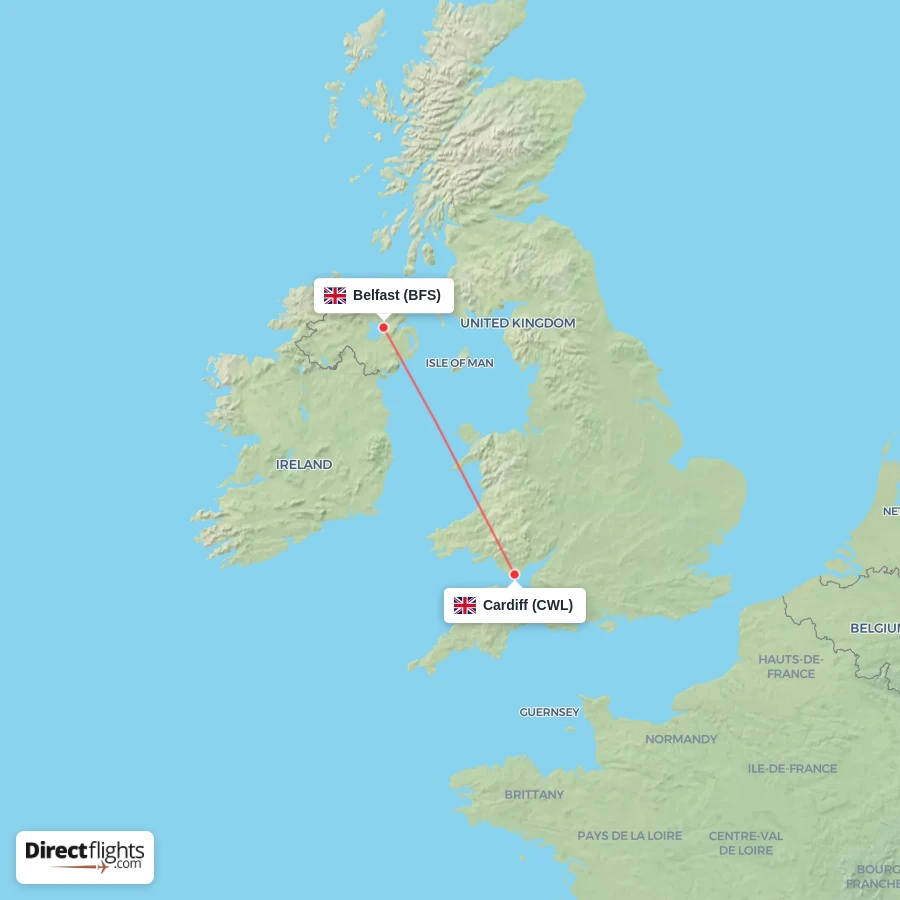 BFS - CWL route map