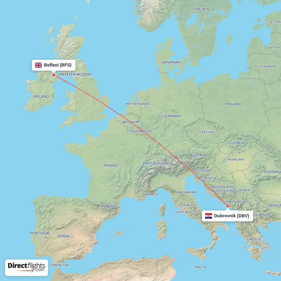 BFS - DBV route map