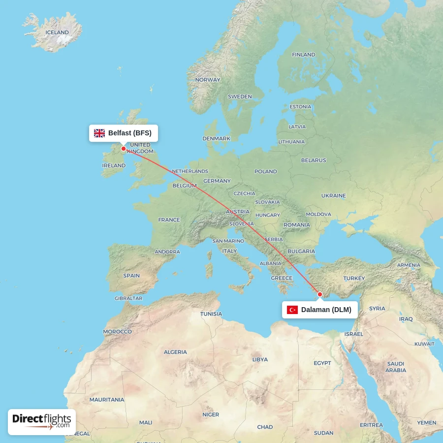 BFS - DLM route map