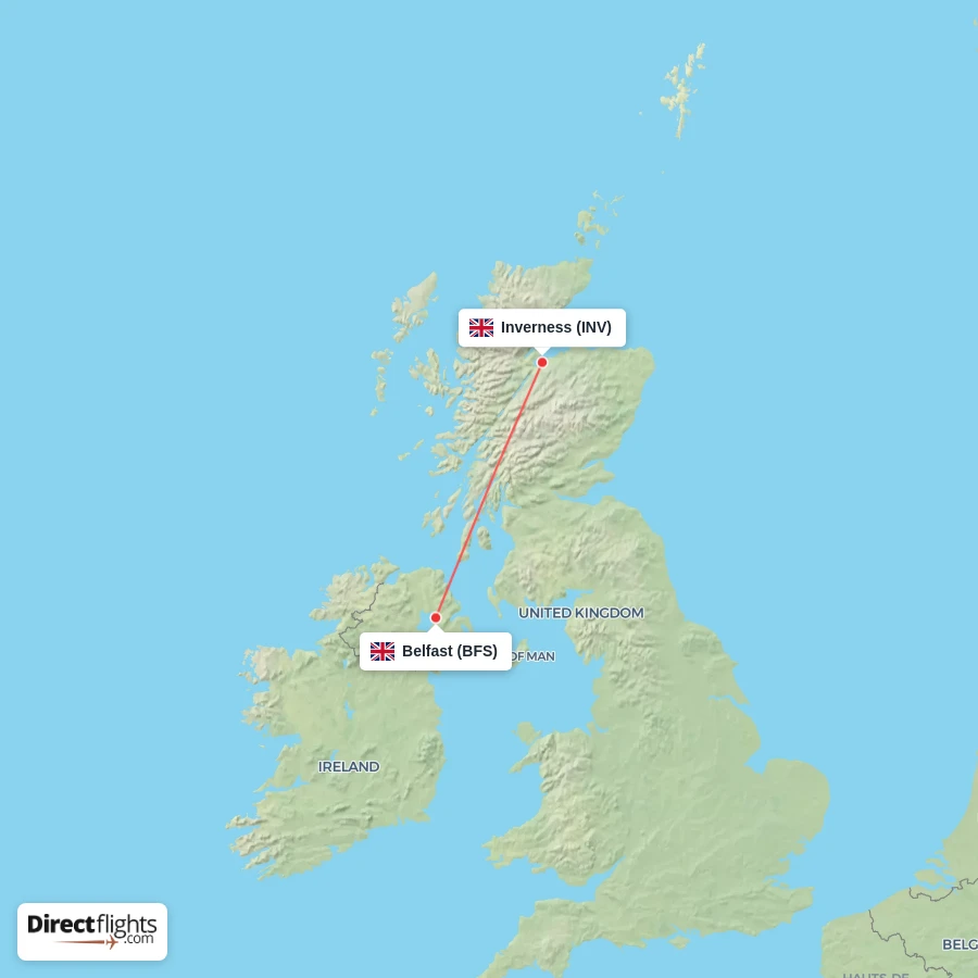 BFS - INV route map