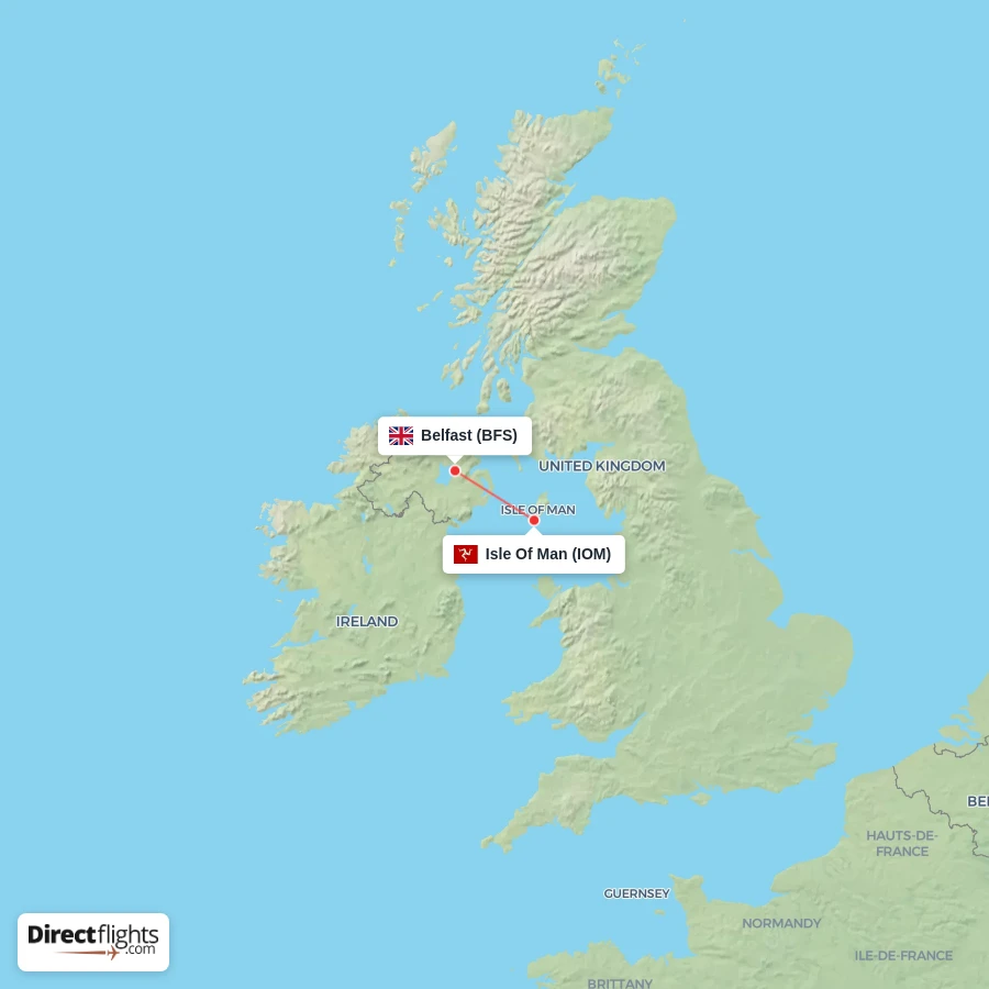 BFS - IOM route map