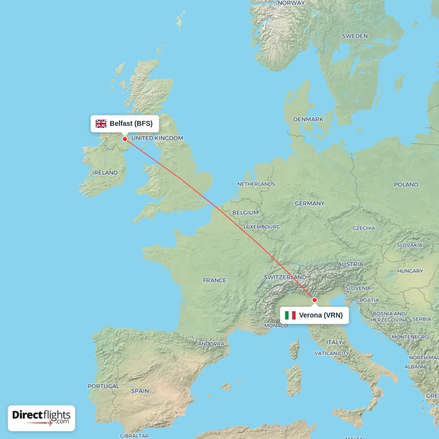 BFS - VRN route map