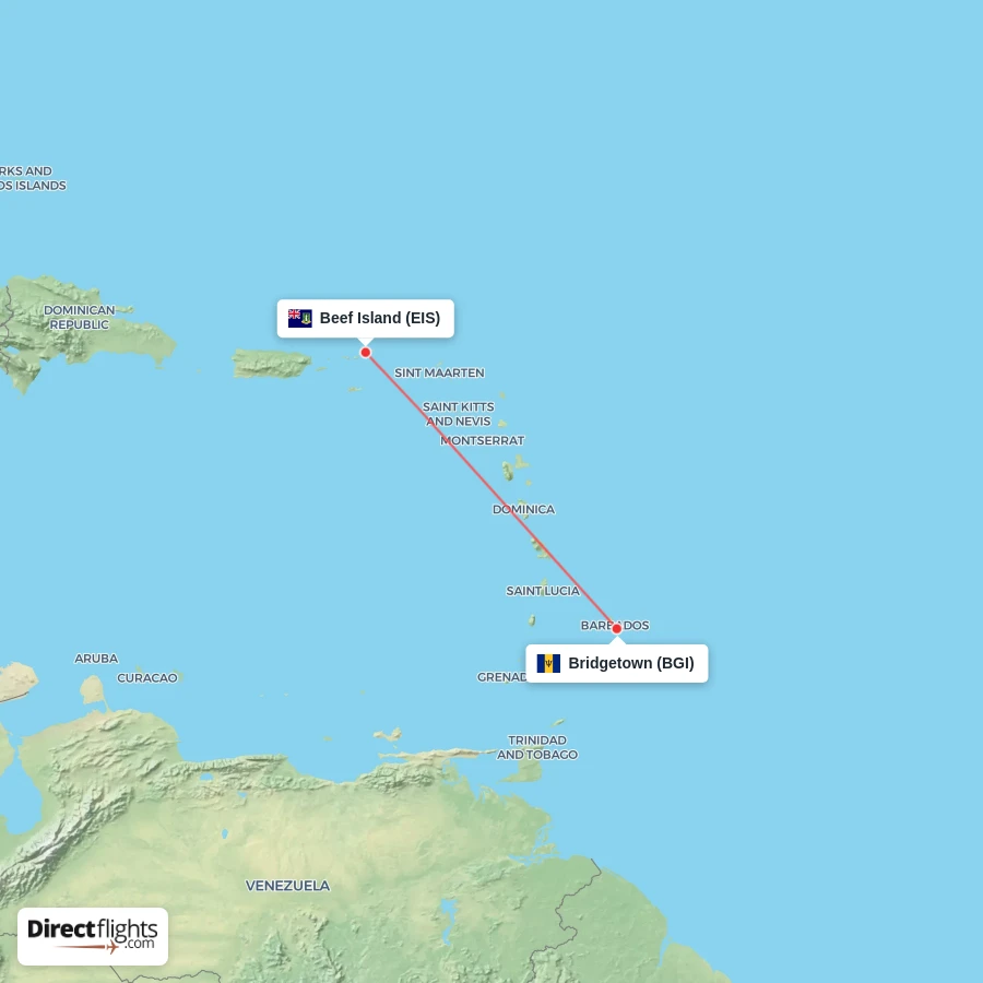 BGI - EIS route map