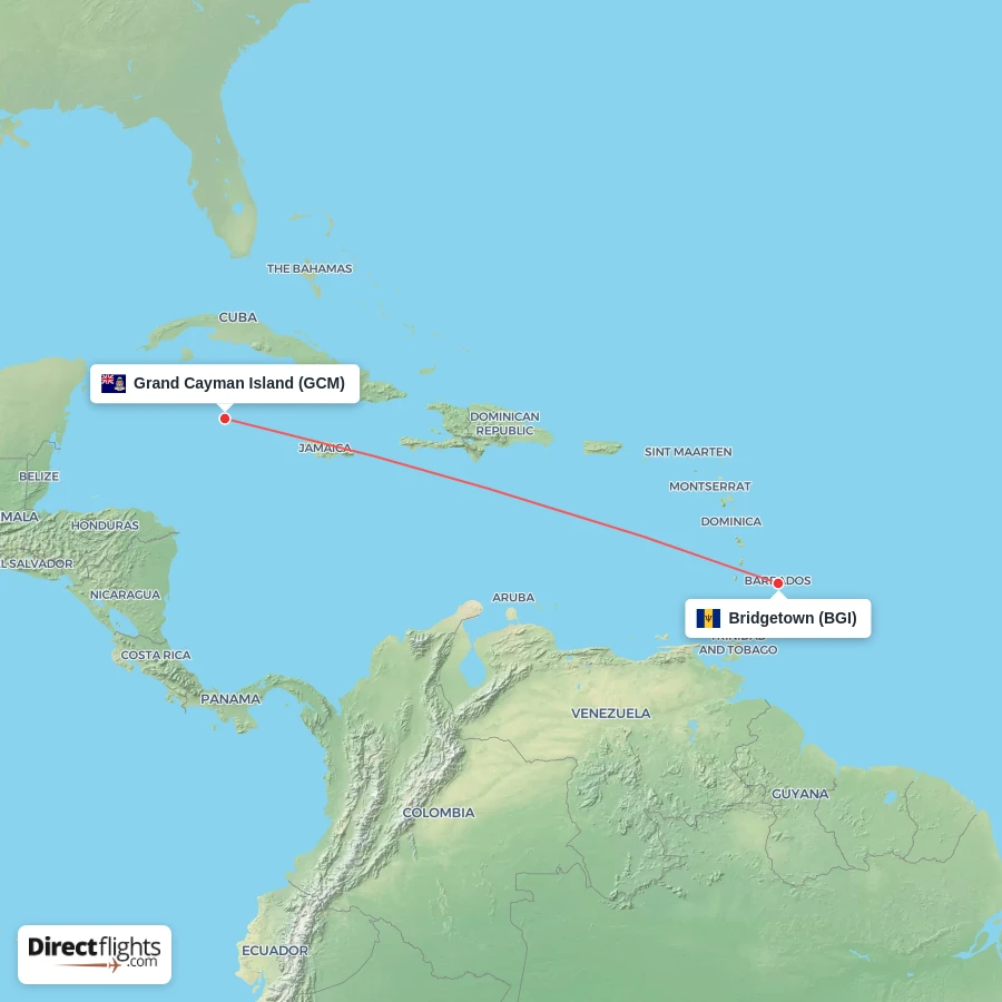 BGI - GCM route map