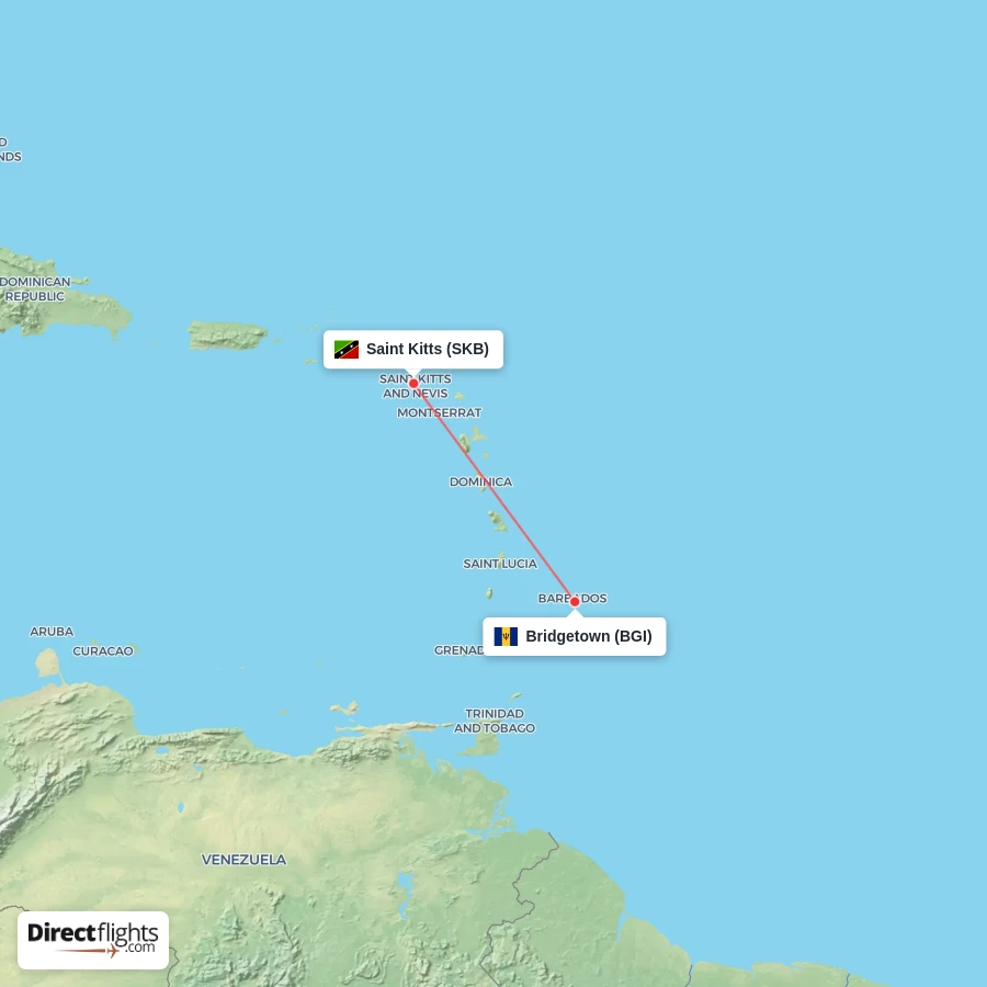 BGI - SKB route map