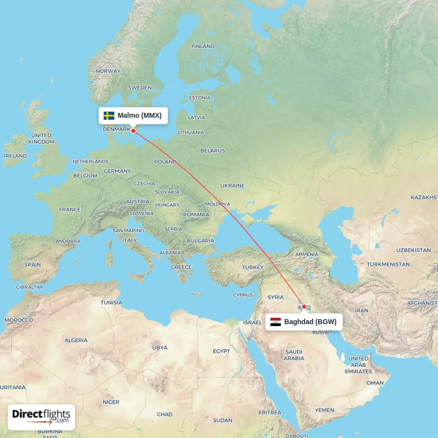 BGW - MMX route map