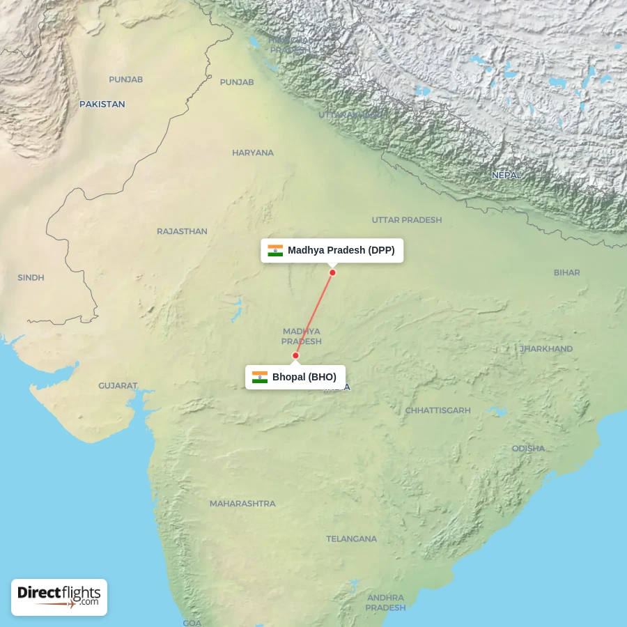 BHO - DPP route map