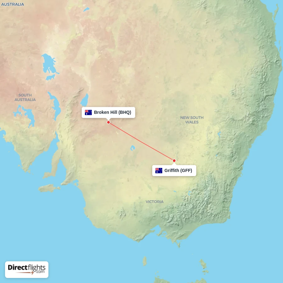 BHQ - GFF route map