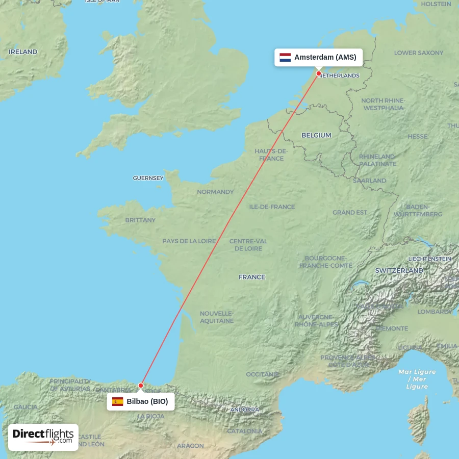 BIO - AMS route map
