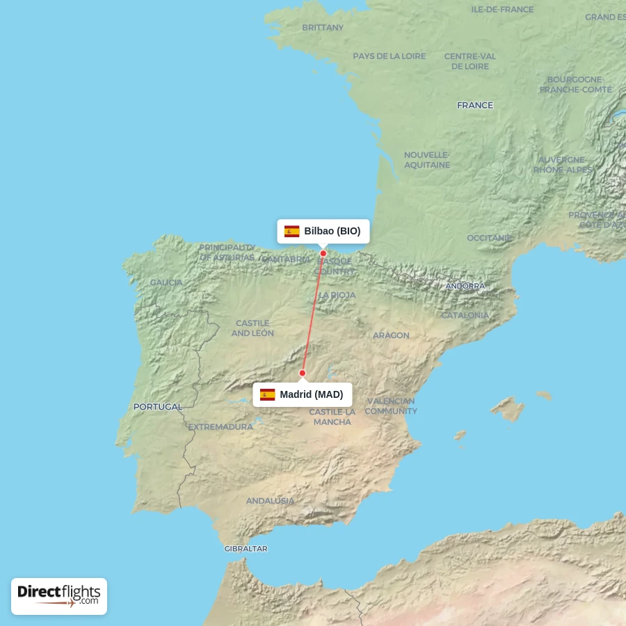 BIO - MAD route map