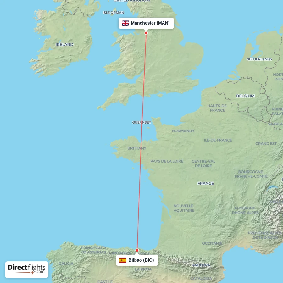 BIO - MAN route map