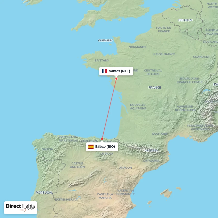 BIO - NTE route map