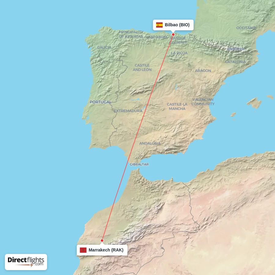 BIO - RAK route map