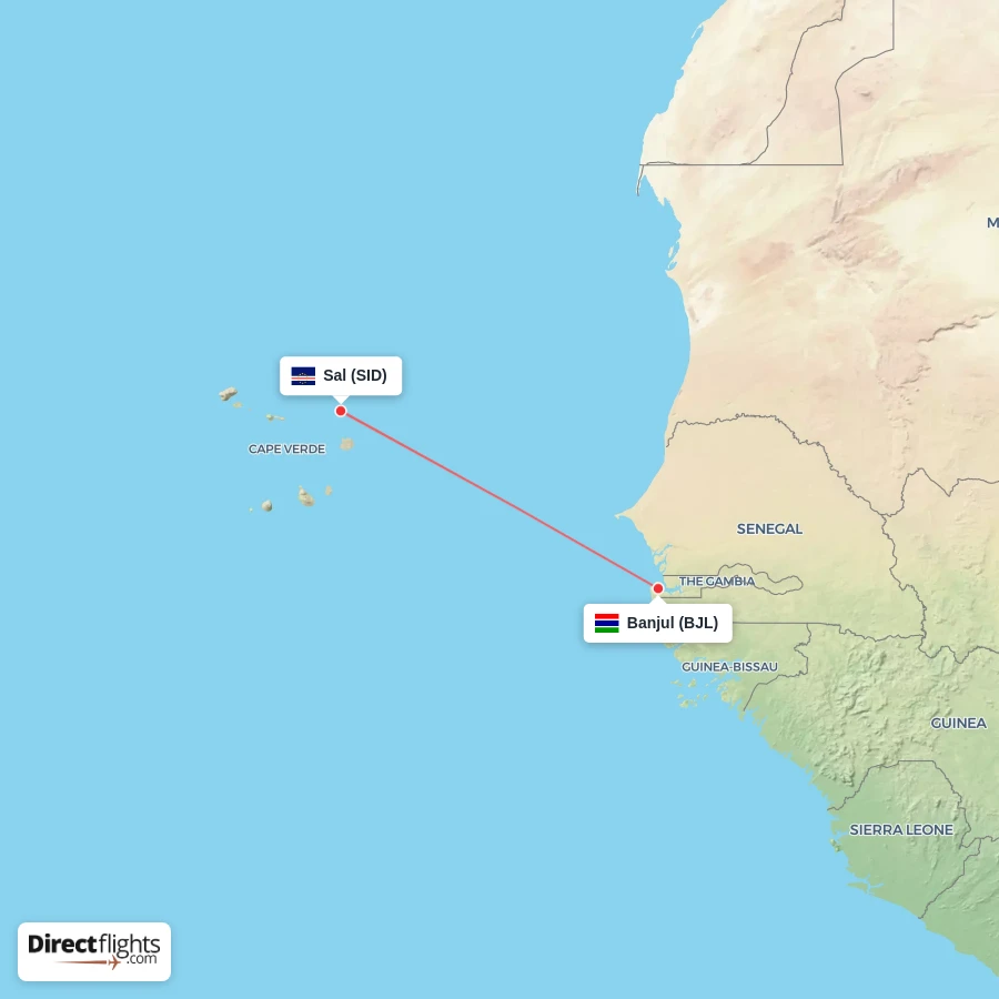 BJL - SID route map