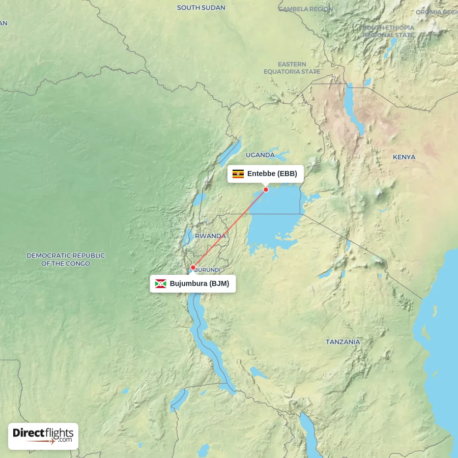 BJM - EBB route map