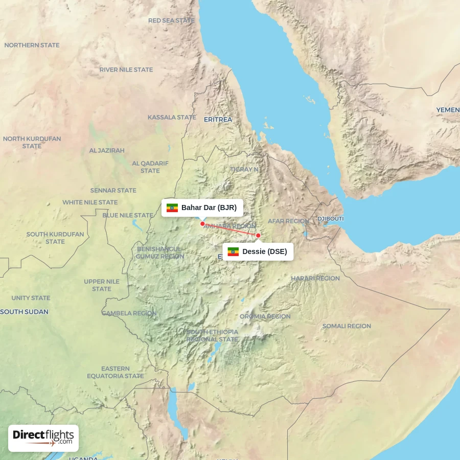 BJR - DSE route map
