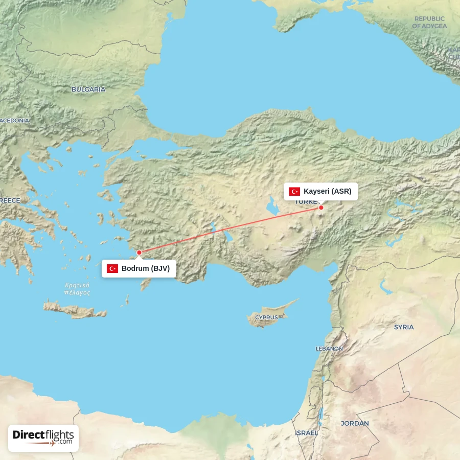 BJV - ASR route map